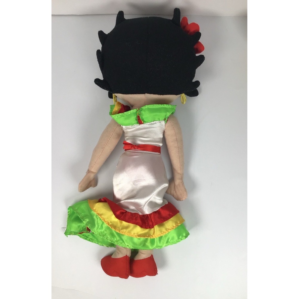 Lot of 3 Betty Boop Plush Dolls- Mexico, Mummy, Baby Boop, Flower Dress - Picture 3 of 12